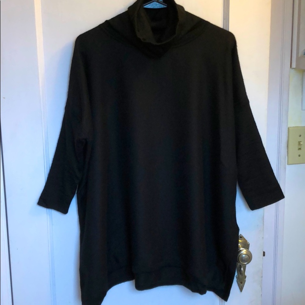 Cuyana Baby Alpaca Oversized Turtlenck Sweater